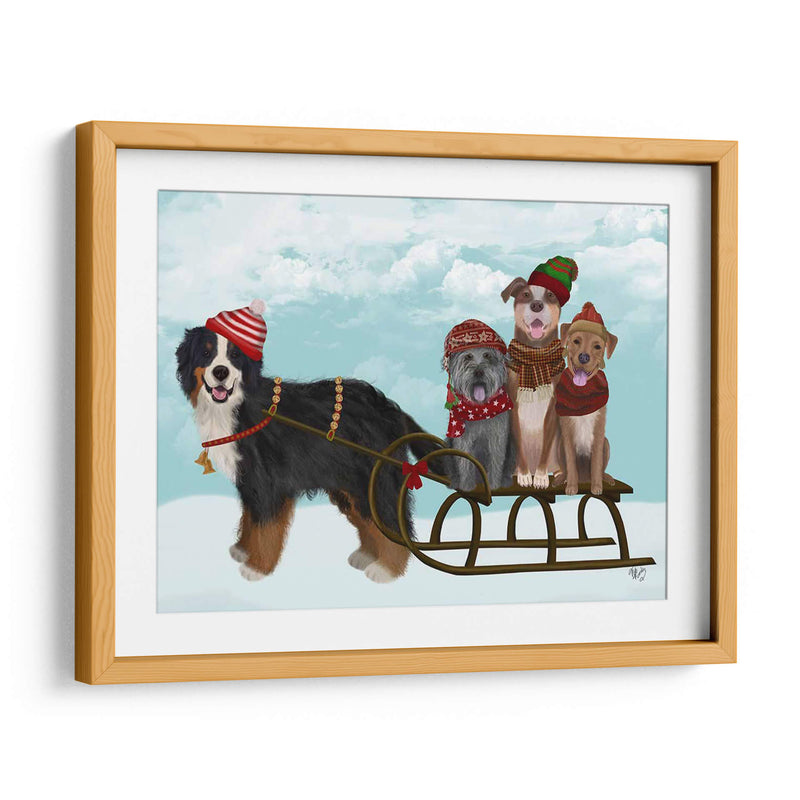 Navidad Mutt Sted - Fab Funky | Cuadro decorativo de Canvas Lab