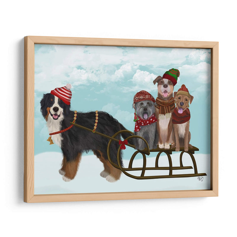 Navidad Mutt Sted - Fab Funky | Cuadro decorativo de Canvas Lab