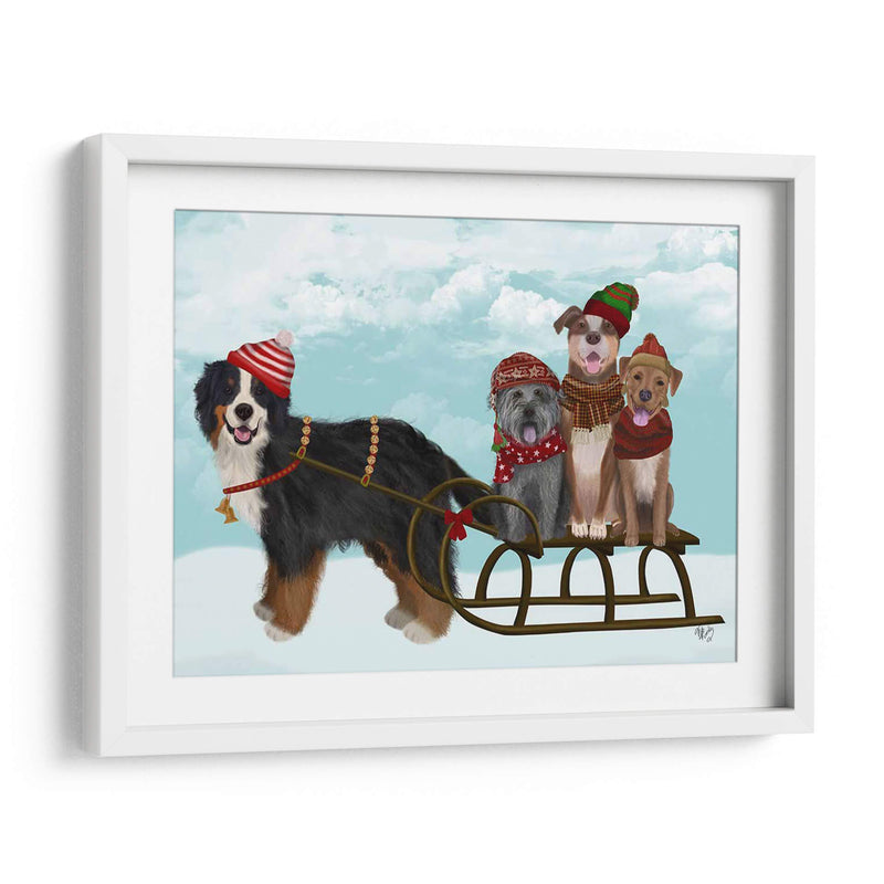 Navidad Mutt Sted - Fab Funky | Cuadro decorativo de Canvas Lab