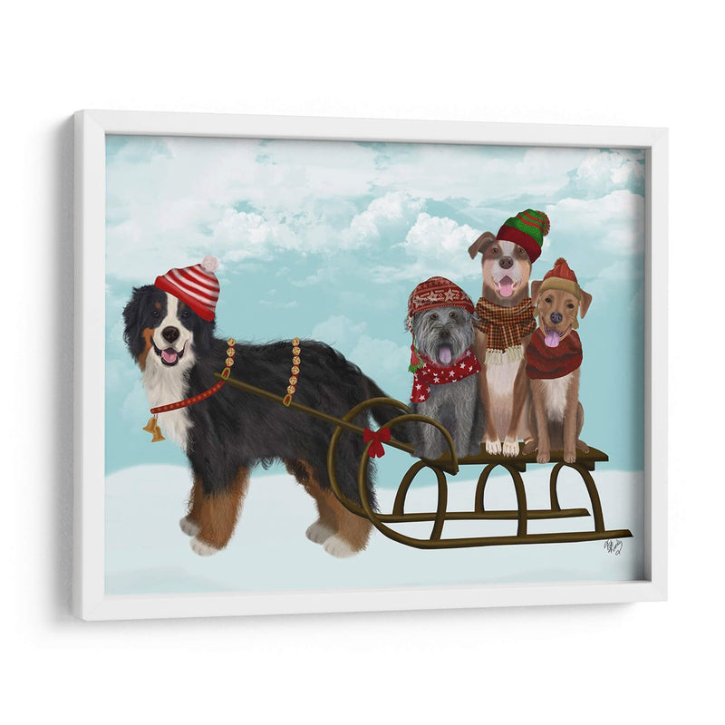 Navidad Mutt Sted - Fab Funky | Cuadro decorativo de Canvas Lab