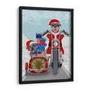 Christmas Mutts Christmas Chopper - Fab Funky | Cuadro decorativo de Canvas Lab