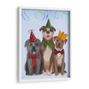 Mutts De Fiesta De Navidad - Fab Funky | Cuadro decorativo de Canvas Lab