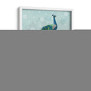 Navidad Pavo Real Árbol De Navidad - Fab Funky | Cuadro decorativo de Canvas Lab