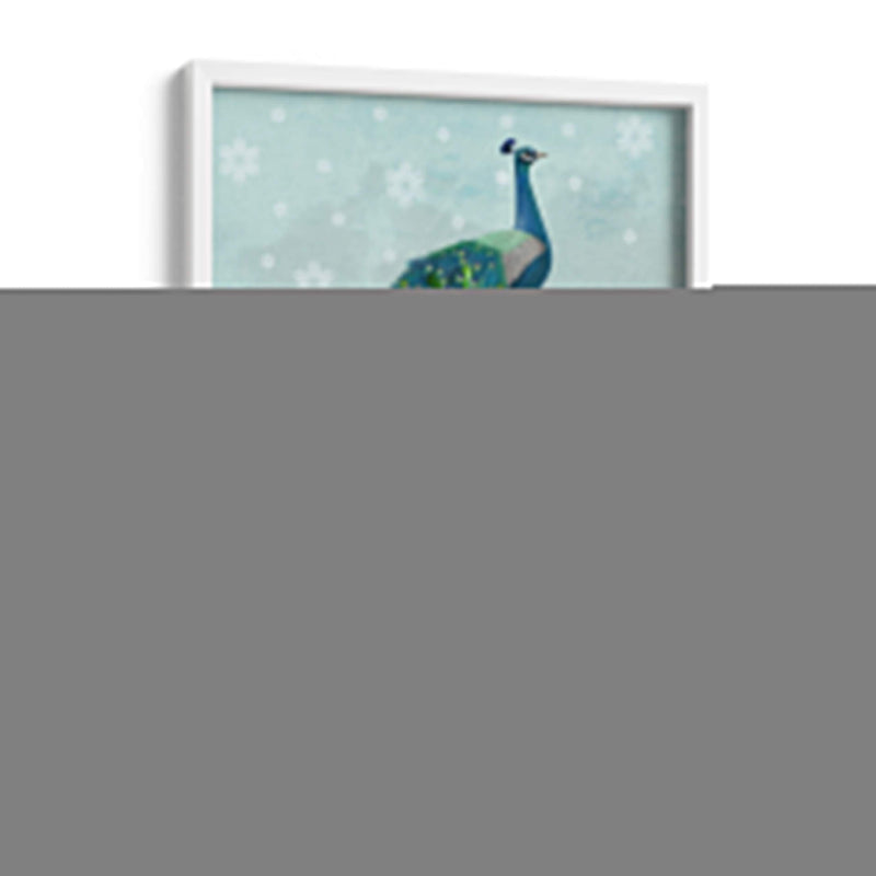 Navidad Pavo Real Árbol De Navidad - Fab Funky | Cuadro decorativo de Canvas Lab