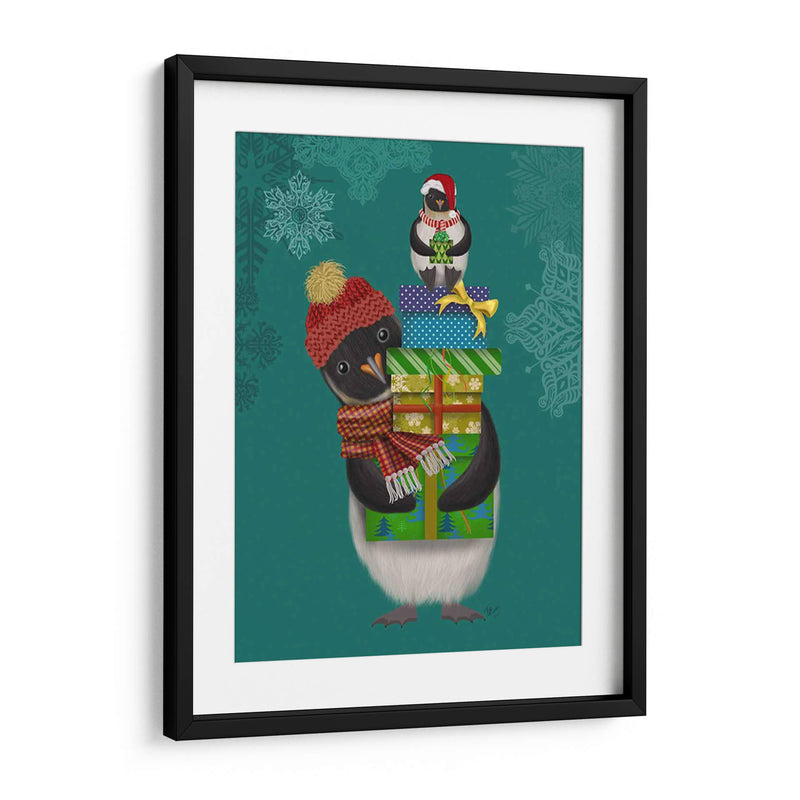 Regalos De Pingüino De Navidad - Fab Funky | Cuadro decorativo de Canvas Lab