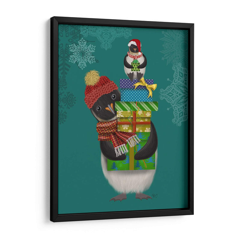 Regalos De Pingüino De Navidad - Fab Funky | Cuadro decorativo de Canvas Lab