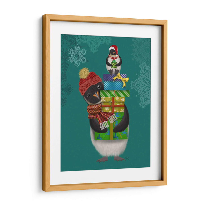 Regalos De Pingüino De Navidad - Fab Funky | Cuadro decorativo de Canvas Lab