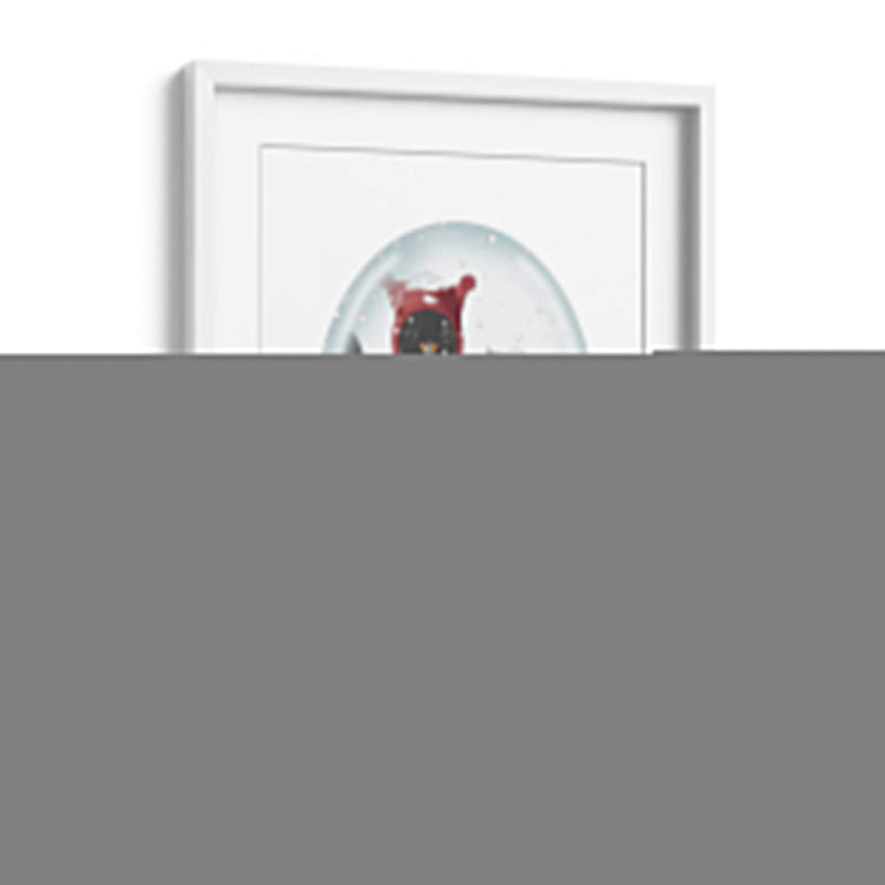 Navidad Pingüino Nieve Globo - Fab Funky | Cuadro decorativo de Canvas Lab