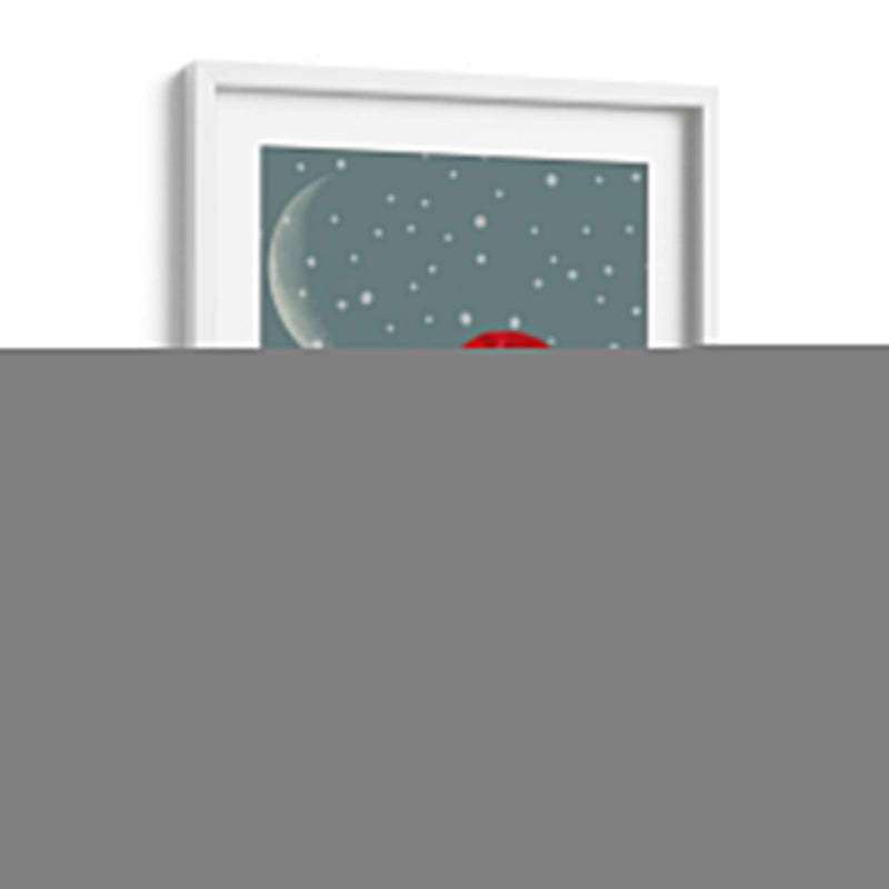 Navidad Santa Owl - Fab Funky | Cuadro decorativo de Canvas Lab