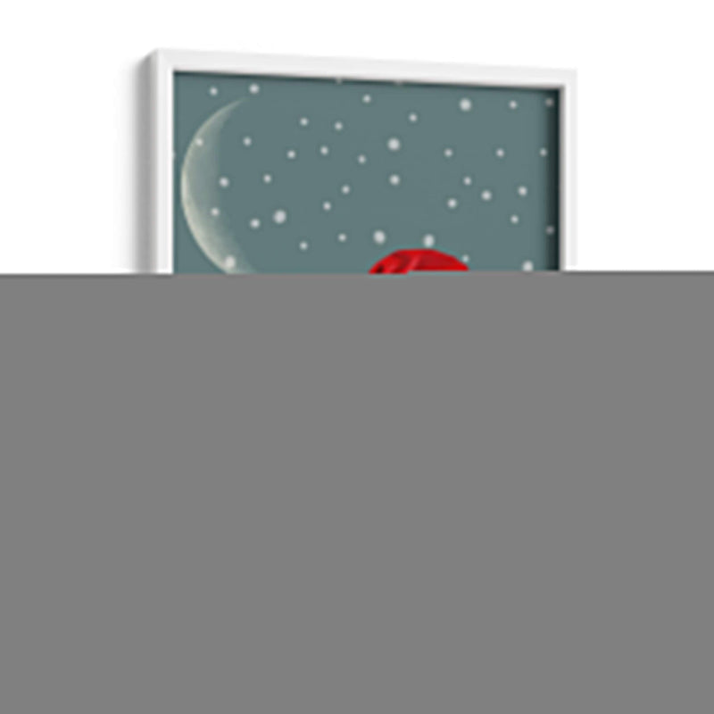 Navidad Santa Owl - Fab Funky | Cuadro decorativo de Canvas Lab