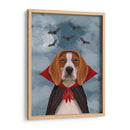 Beagle Y Murciélagos De Halloween - Fab Funky | Cuadro decorativo de Canvas Lab