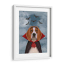 Beagle Y Murciélagos De Halloween - Fab Funky | Cuadro decorativo de Canvas Lab