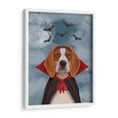 Beagle Y Murciélagos De Halloween - Fab Funky | Cuadro decorativo de Canvas Lab
