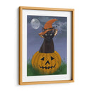 Gato Negro De Halloween En Calabaza - Fab Funky | Cuadro decorativo de Canvas Lab