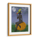 Halloween Cat Y Toffee Apple - Fab Funky | Cuadro decorativo de Canvas Lab