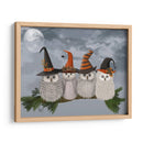 Búhos De Halloween Halloween En La Rama - Fab Funky | Cuadro decorativo de Canvas Lab