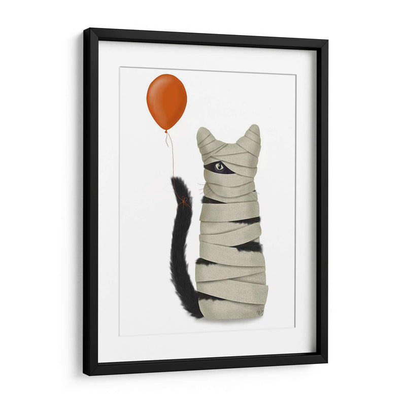 Halloween Momia Gato - Fab Funky | Cuadro decorativo de Canvas Lab