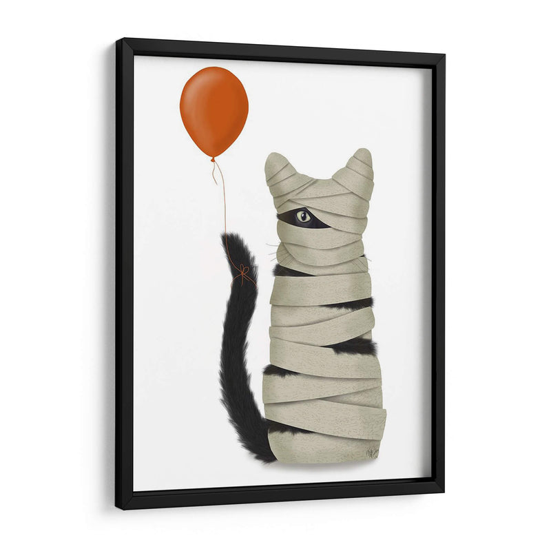 Halloween Momia Gato - Fab Funky | Cuadro decorativo de Canvas Lab