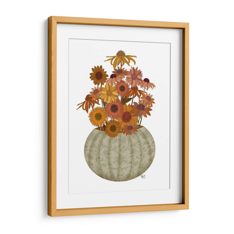 Flores De Calabaza De Halloween - Fab Funky | Cuadro decorativo de Canvas Lab