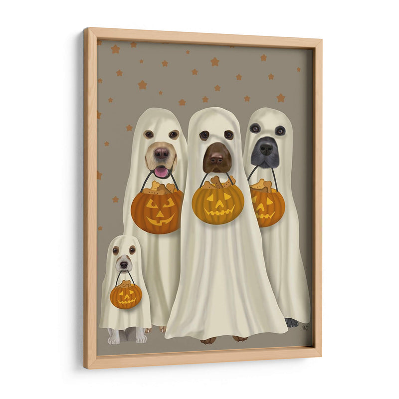 Truco De Halloween O Perros De Tratar - Fab Funky | Cuadro decorativo de Canvas Lab