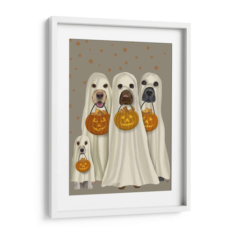 Truco De Halloween O Perros De Tratar - Fab Funky | Cuadro decorativo de Canvas Lab