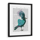 Pájaro De Cáscara Azul - Fab Funky | Cuadro decorativo de Canvas Lab