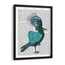 Pájaro De Cáscara Azul - Fab Funky | Cuadro decorativo de Canvas Lab