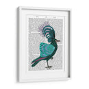 Pájaro De Cáscara Azul - Fab Funky | Cuadro decorativo de Canvas Lab