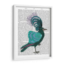 Pájaro De Cáscara Azul - Fab Funky | Cuadro decorativo de Canvas Lab