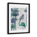 Palmeras Verdes De Flamenco - Fab Funky | Cuadro decorativo de Canvas Lab