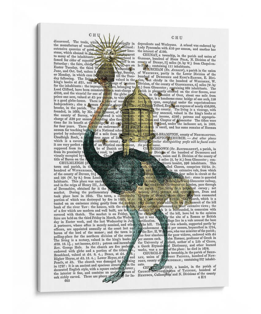 Apicultor De Avestruz - Fab Funky | Cuadro decorativo de Canvas Lab