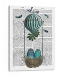 Owl Globo Nido - Fab Funky | Cuadro decorativo de Canvas Lab