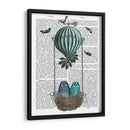 Owl Globo Nido - Fab Funky | Cuadro decorativo de Canvas Lab