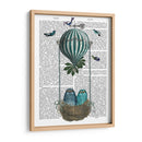 Owl Globo Nido - Fab Funky | Cuadro decorativo de Canvas Lab