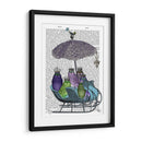 Búho Trineo - Fab Funky | Cuadro decorativo de Canvas Lab