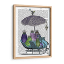 Búho Trineo - Fab Funky | Cuadro decorativo de Canvas Lab