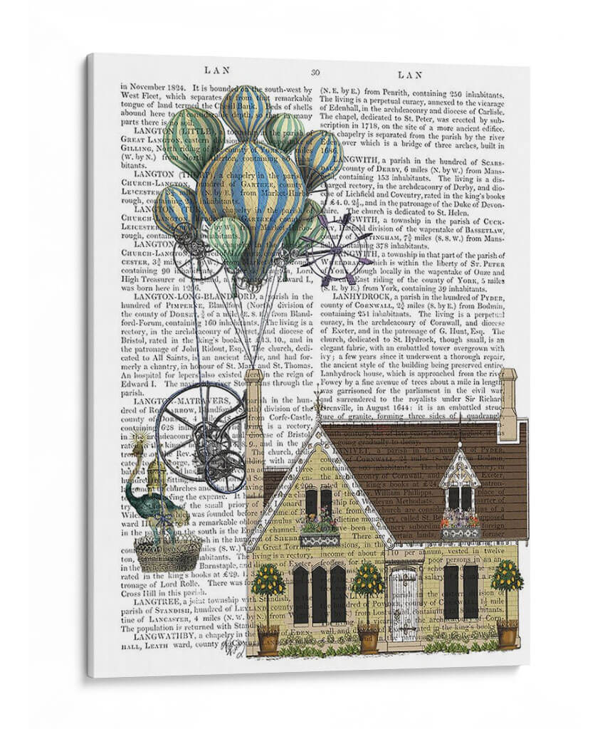El Ascensor - Fab Funky | Cuadro decorativo de Canvas Lab