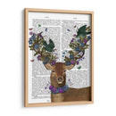 Birduidor Deer, Pájaros De Amor Verde - Fab Funky | Cuadro decorativo de Canvas Lab