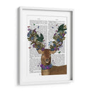 Birduidor Deer, Pájaros De Amor Verde - Fab Funky | Cuadro decorativo de Canvas Lab