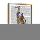 Jirafa Y Mono - Fab Funky | Cuadro decorativo de Canvas Lab