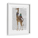 Jirafa Y Mono - Fab Funky | Cuadro decorativo de Canvas Lab