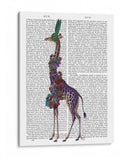 Máscara De Conejito De La Jirafa, Llena - Fab Funky | Cuadro decorativo de Canvas Lab