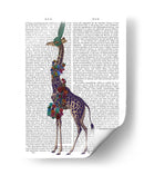 Máscara De Conejito De La Jirafa, Llena - Fab Funky | Cuadro decorativo de Canvas Lab