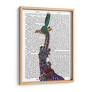 Máscara De Conejito De Jirafa, Retrato - Fab Funky | Cuadro decorativo de Canvas Lab