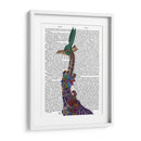 Máscara De Conejito De Jirafa, Retrato - Fab Funky | Cuadro decorativo de Canvas Lab