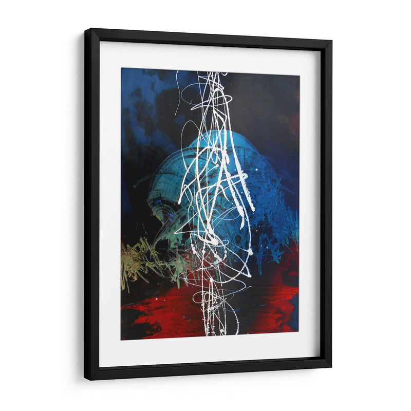 Montando el rayo - Carlos Pixley | Cuadro decorativo de Canvas Lab