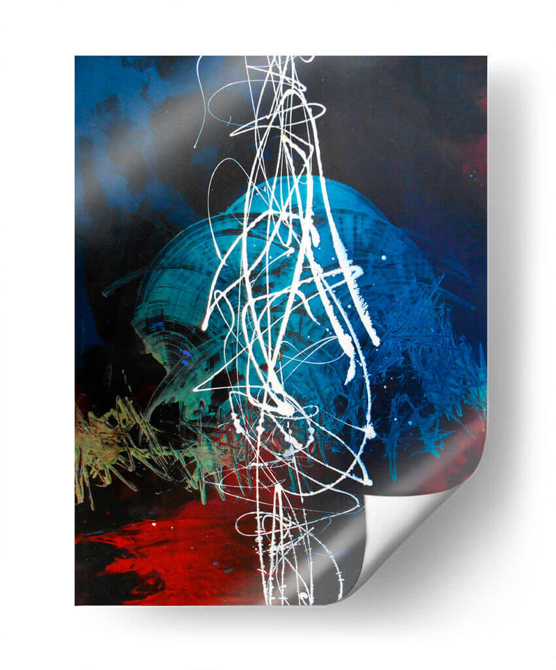 Montando el rayo - Carlos Pixley | Cuadro decorativo de Canvas Lab