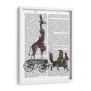 Entrega De Jirafa - Fab Funky | Cuadro decorativo de Canvas Lab