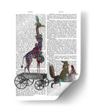 Entrega De Jirafa - Fab Funky | Cuadro decorativo de Canvas Lab