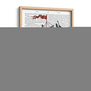 Jirafa En La Aeronave - Fab Funky | Cuadro decorativo de Canvas Lab